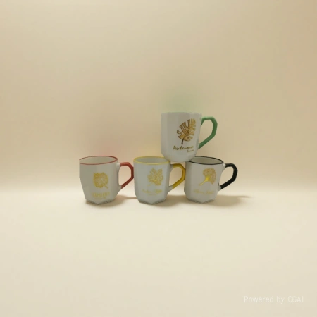 350ML large-capacity ceramic water mug, cross-border best-selling ceramic mug 350ML large-capacity ceramic water mug, cross-border best-selling ceramic mug